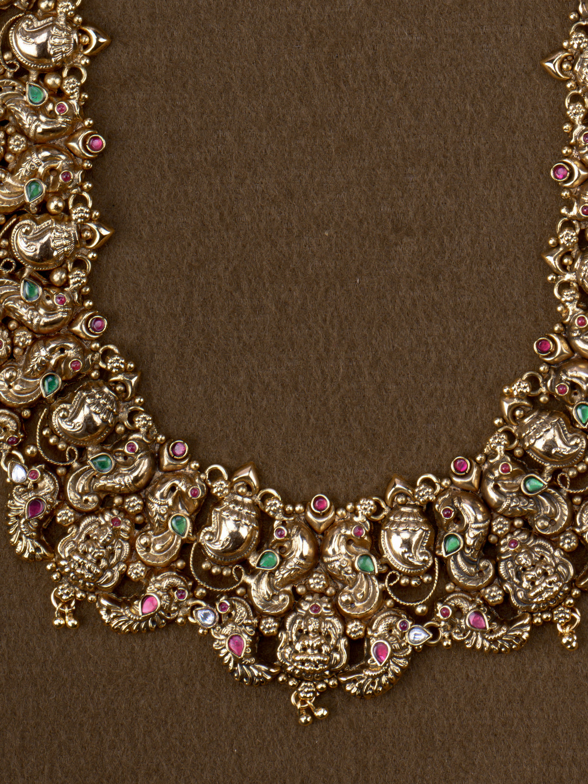 1Gm Gold Plated Annapurna Haaram