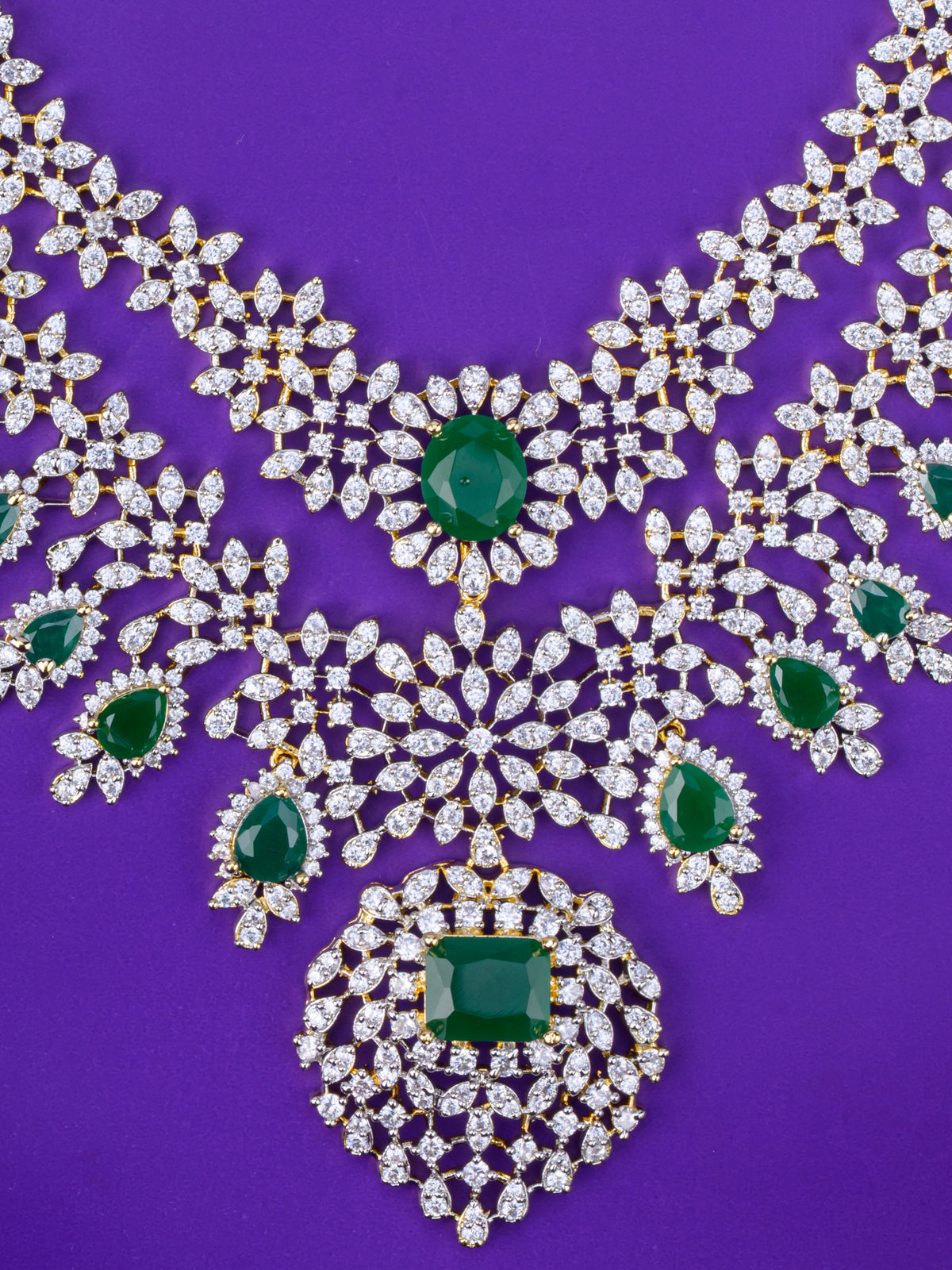 Sola Diamond Mid Haaram set