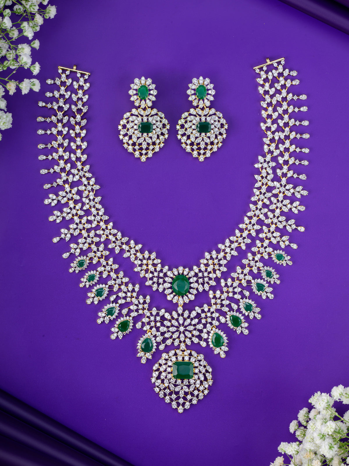 Sola Diamond Mid Haaram set