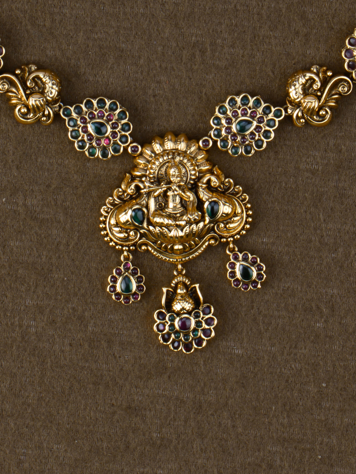 Vasudha Lakshmi Necklace Set
