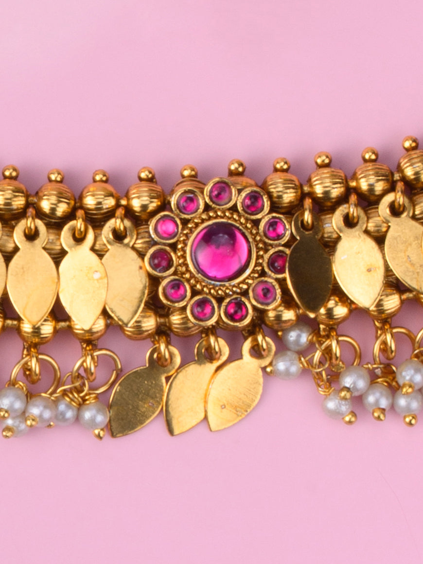 Antique Gold Replica Elakkathali