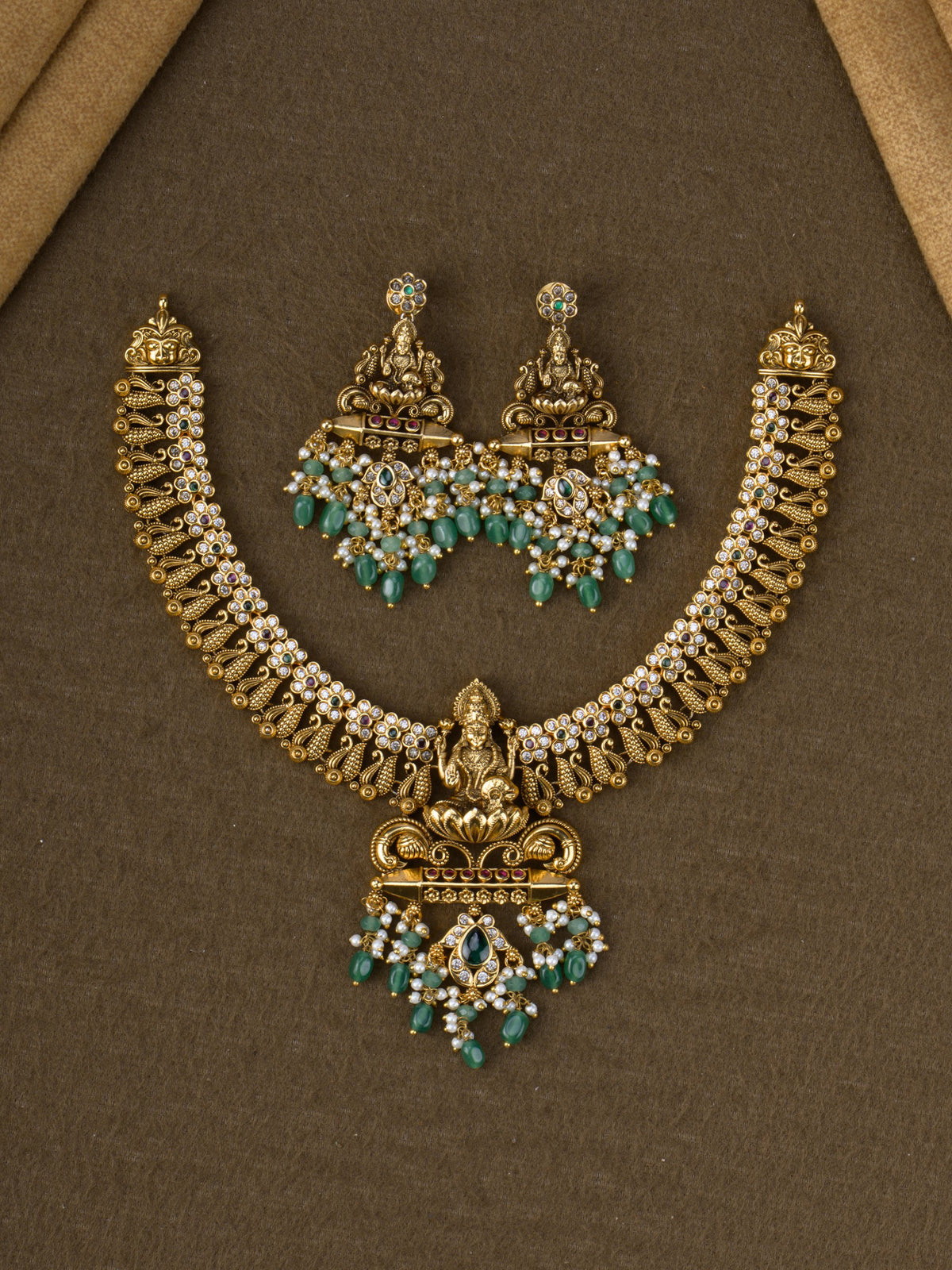 Dhanalakshmi Necklace Set - full set