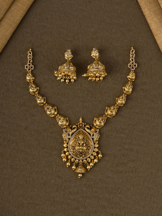 Kanaka Lakshmi Necklace Set - full set