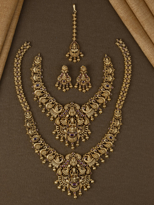 Kamalalaya Bridal Combo - Red full set