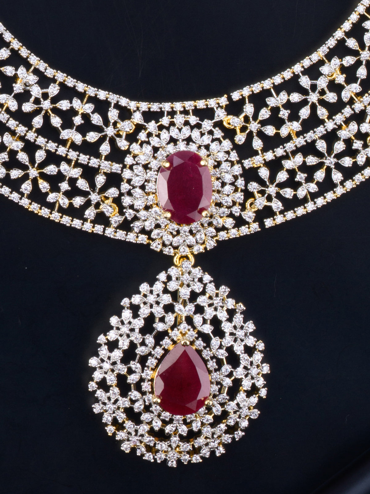 Medusa Diamond Haaram set