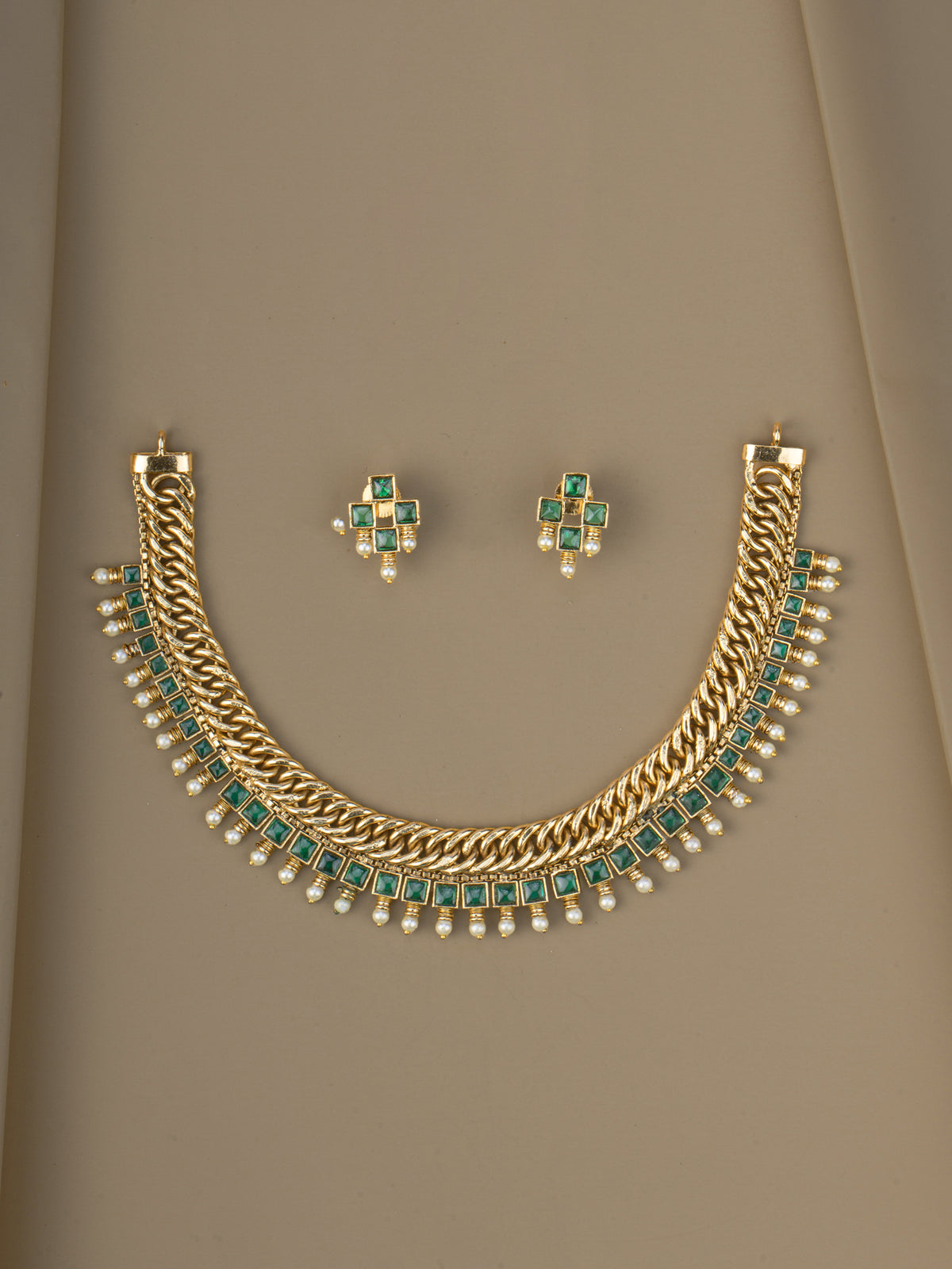 Haritha Jalebi Necklace