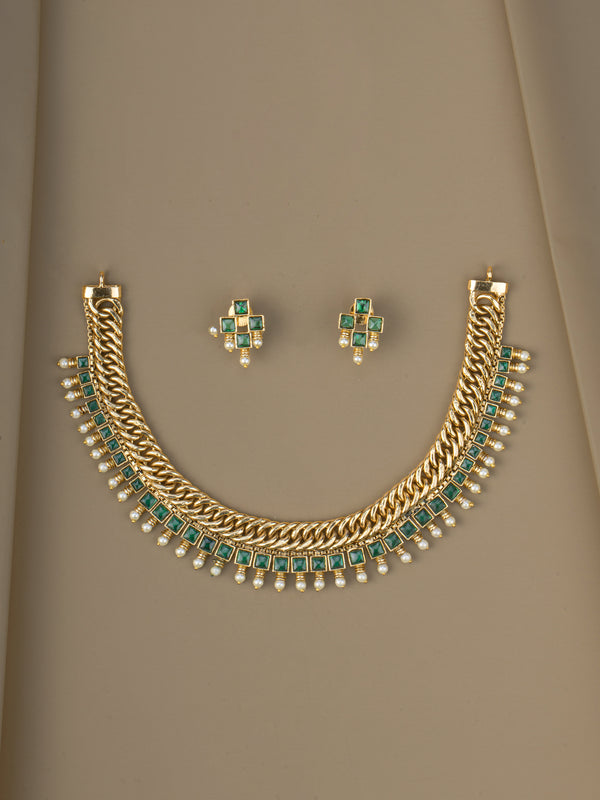 Haritha Jalebi Necklace