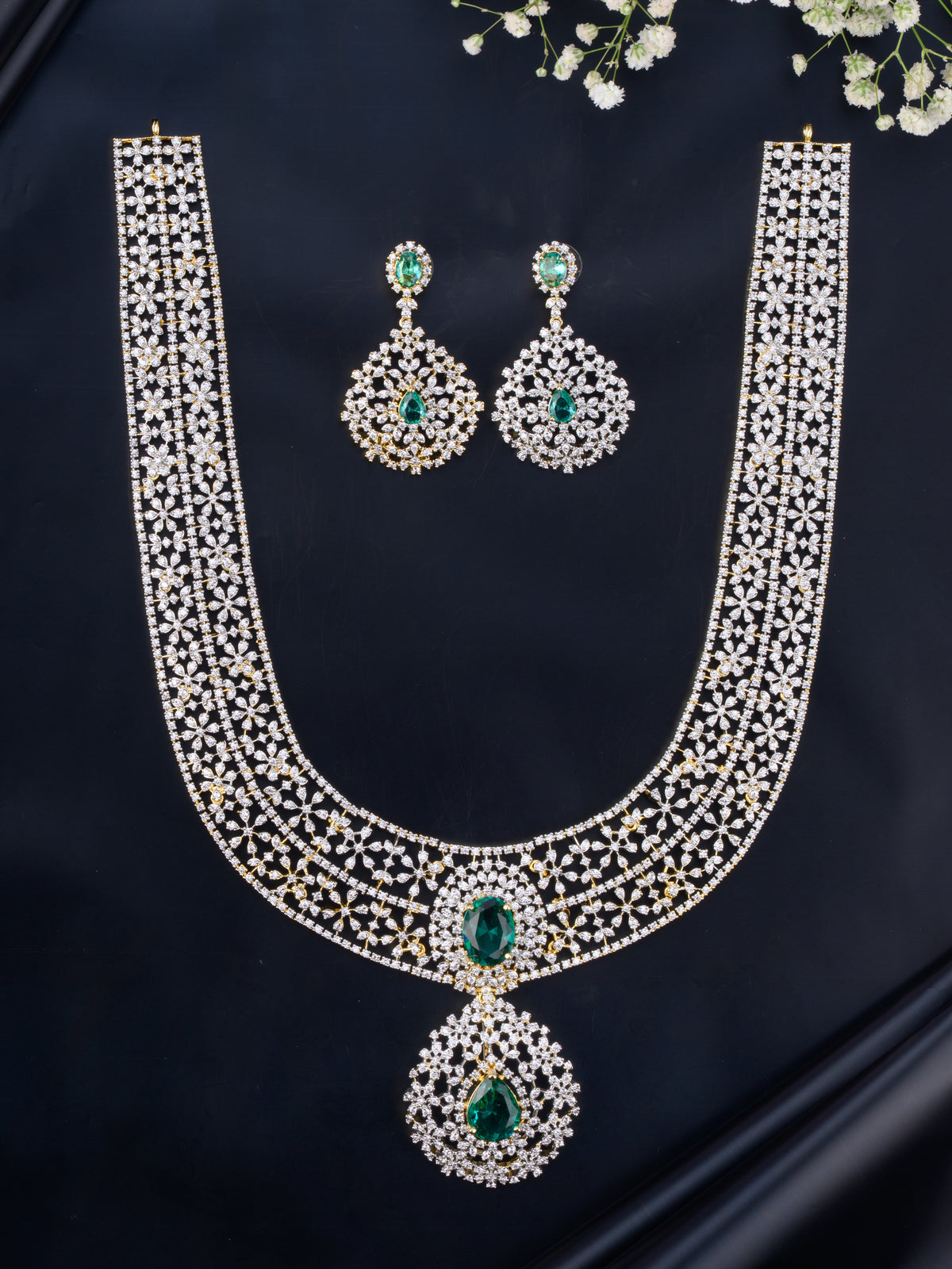 Medusa Diamond Haaram set