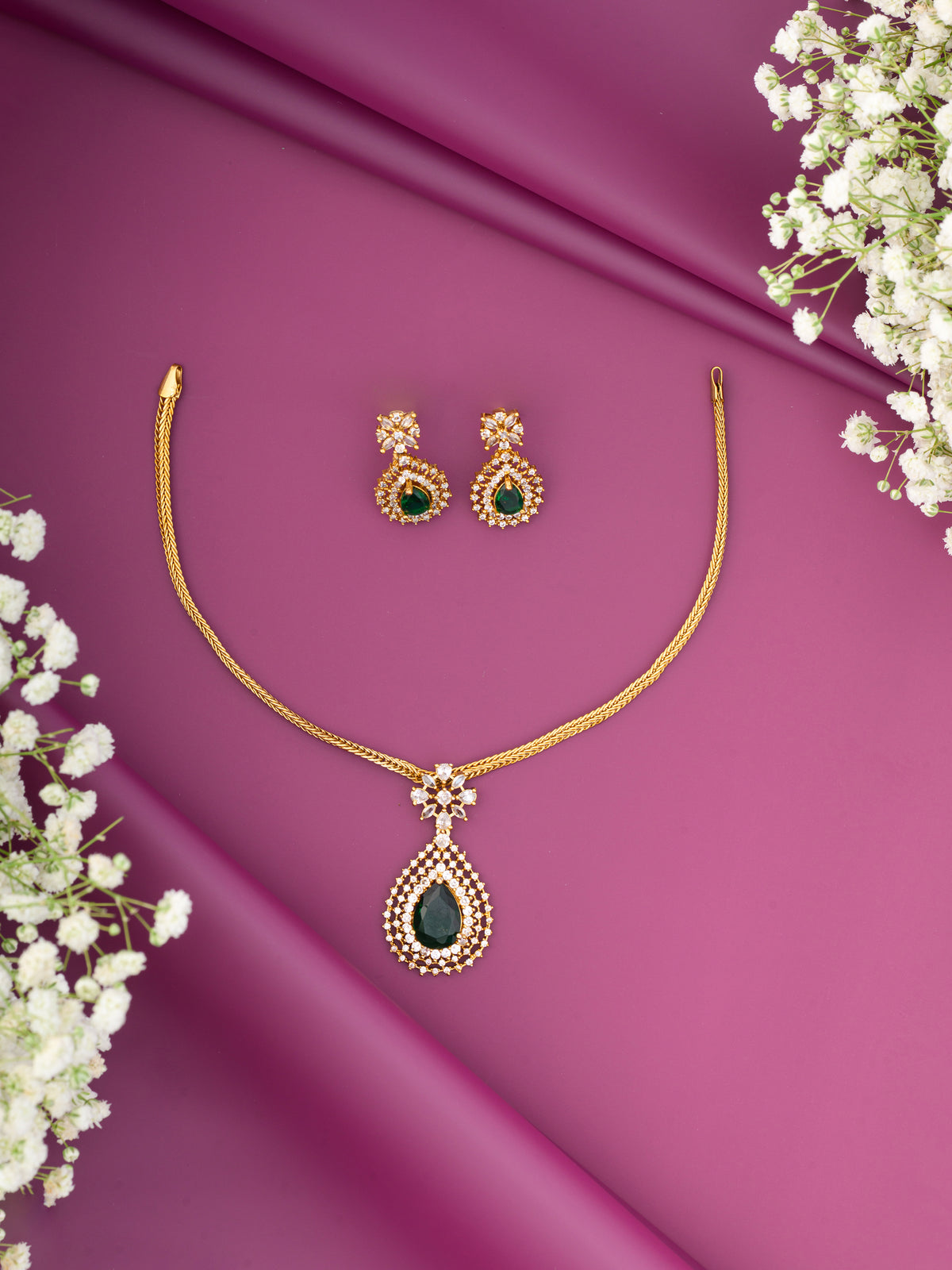 Pear Drop Choker set