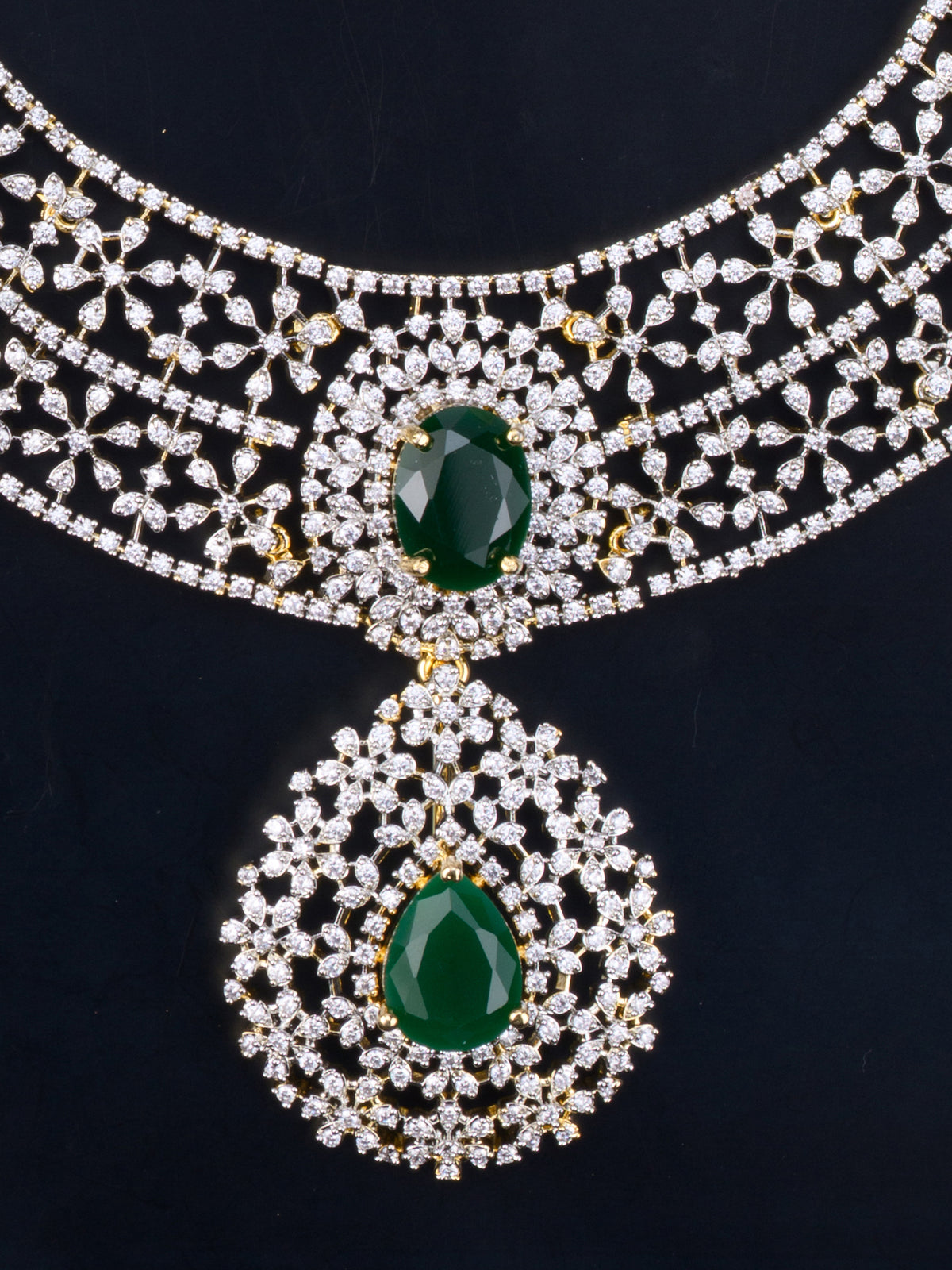 Medusa Diamond Haaram set