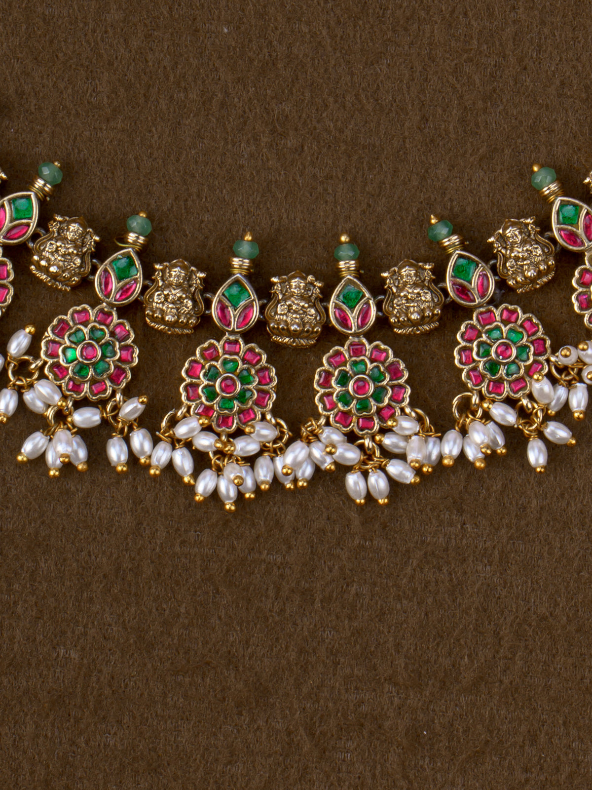 Pushpika Jadau Necklace Set