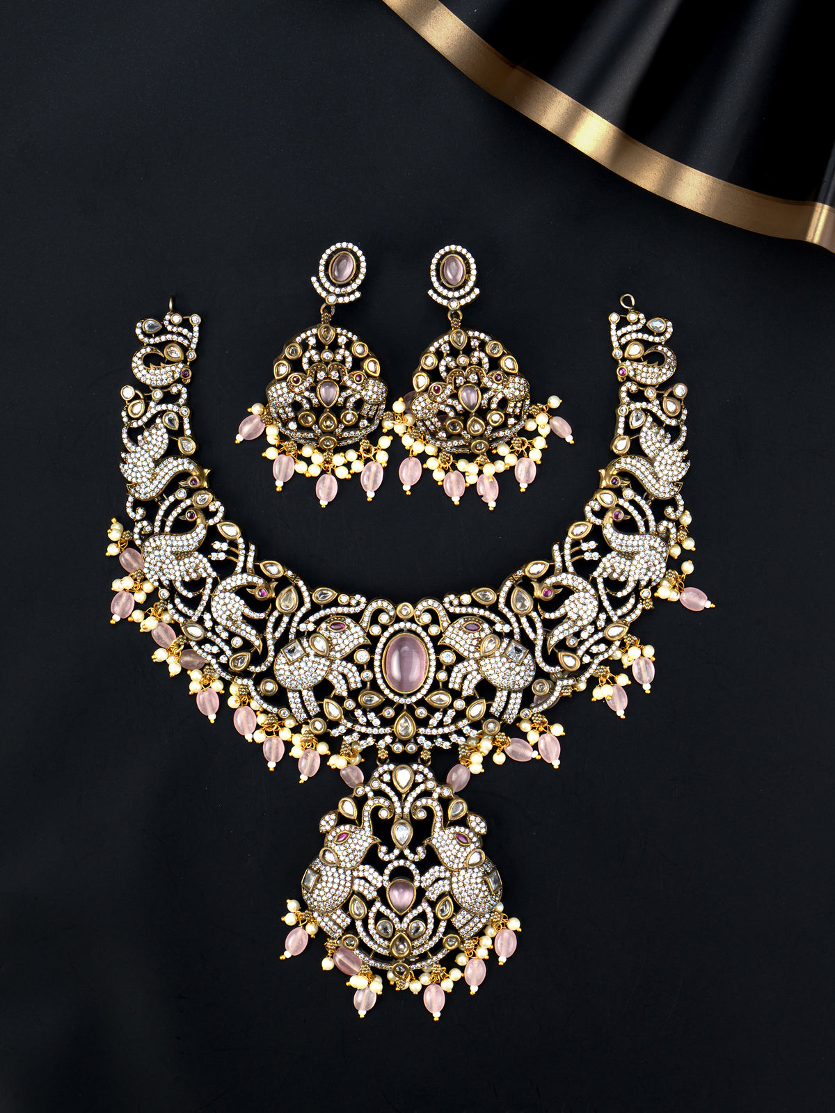 Mayuri Victorian Necklace Set