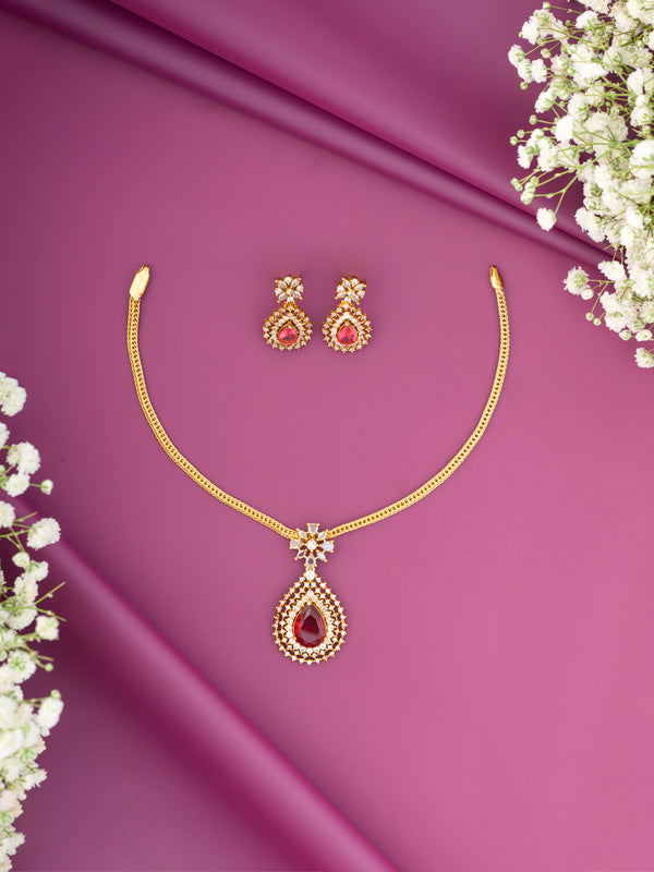 Pear Drop Choker set