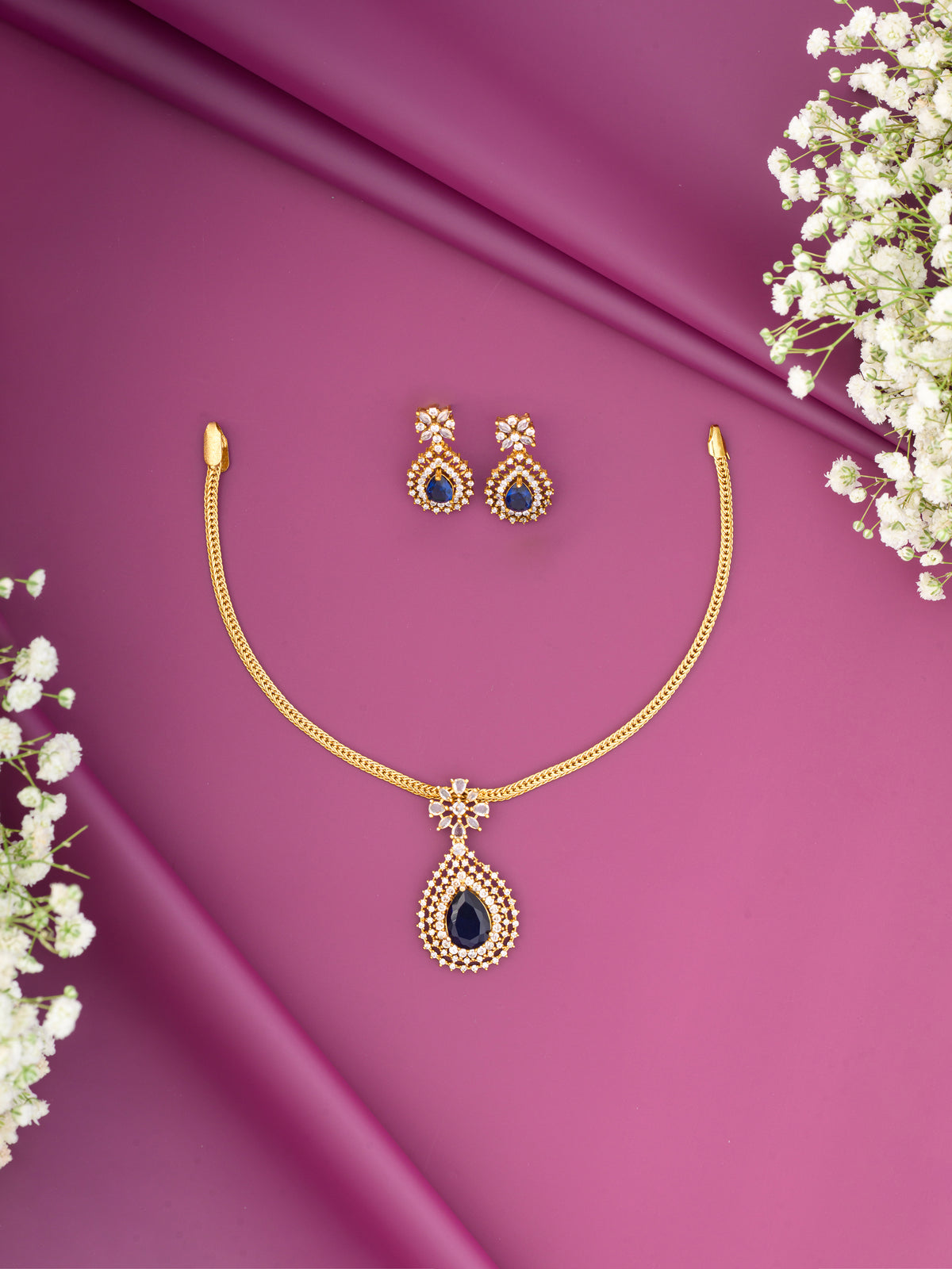 Pear Drop Choker set