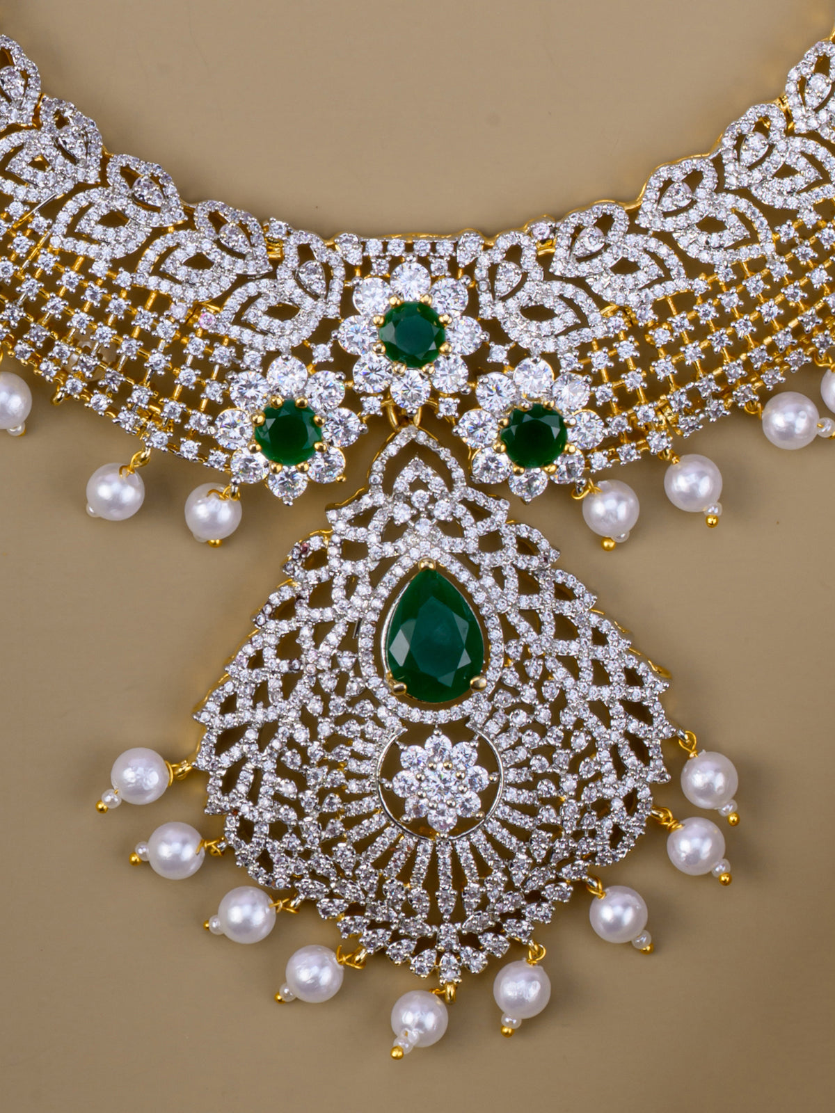 Vernika Diamond Haaram set
