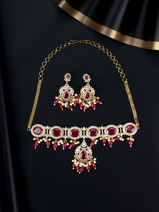 Raktika Victorian Choker Set