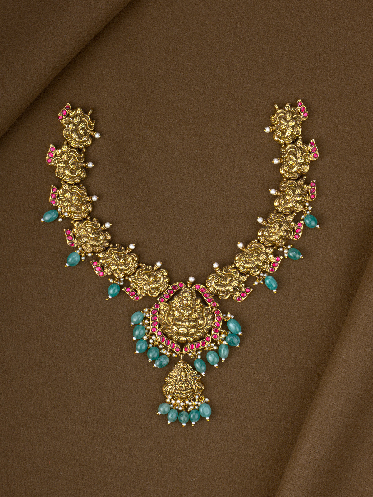 Divika Heritage Temple Necklace