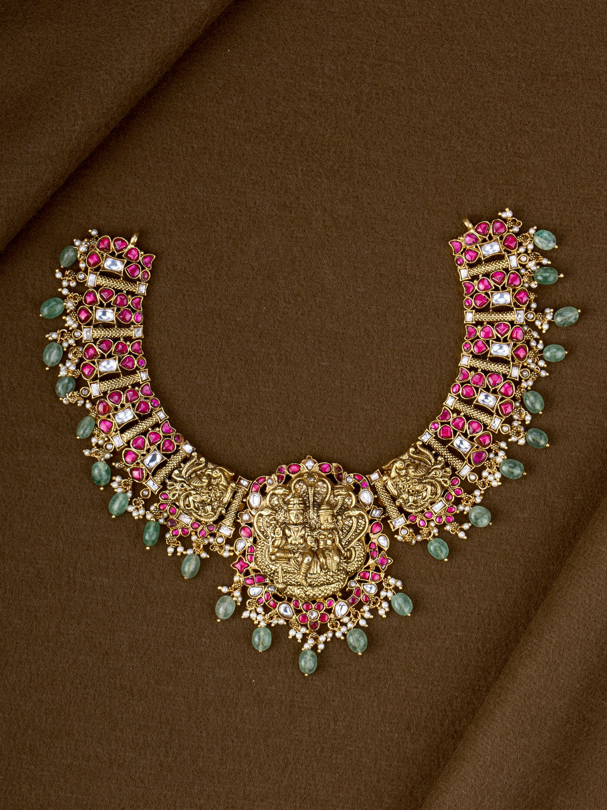 Gyana Heritage Jadau Necklace
