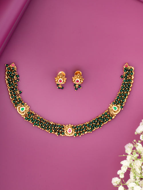 Midhilima Beaded Necklace