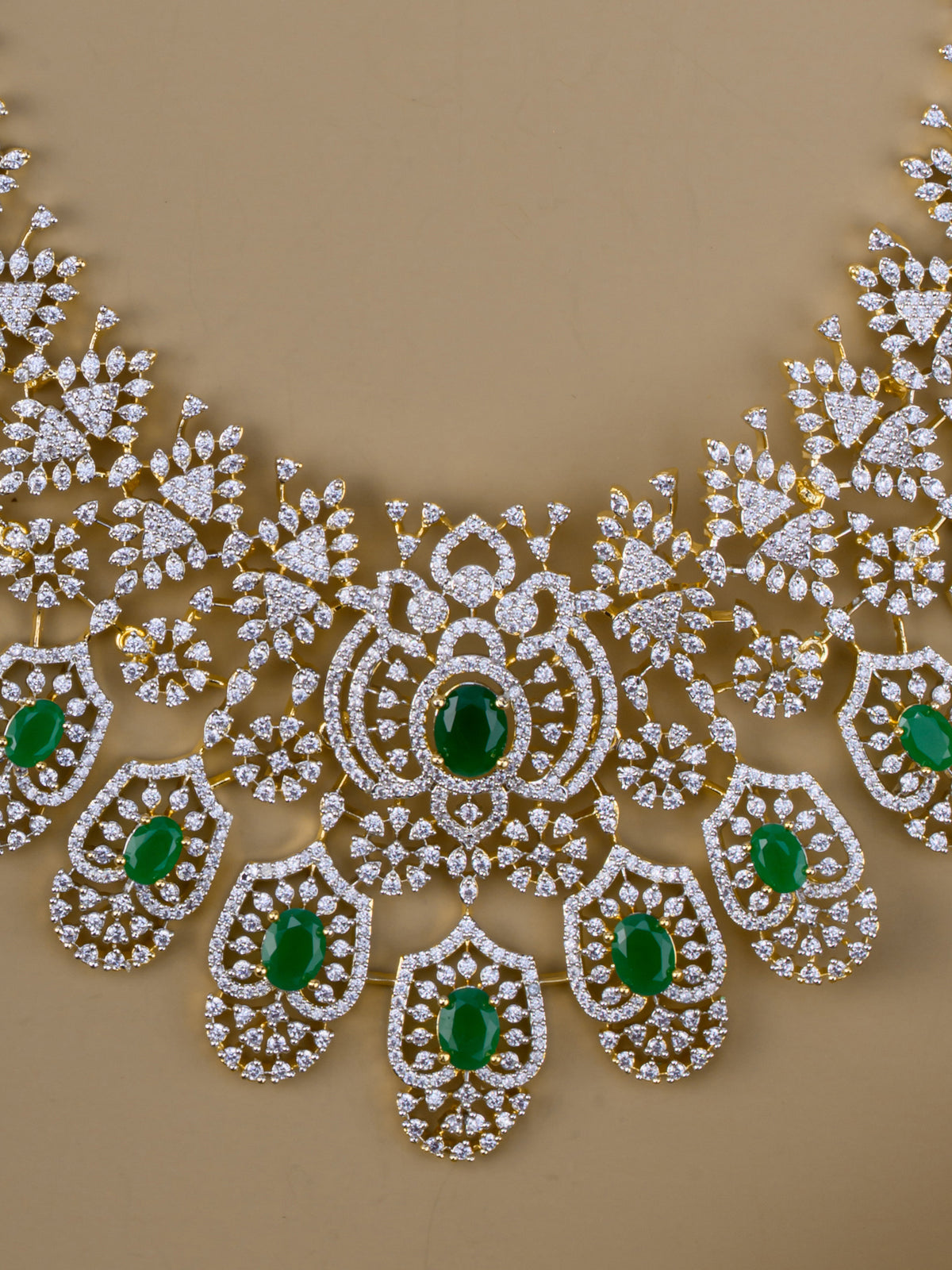 Lillia Diamond Haaram Set