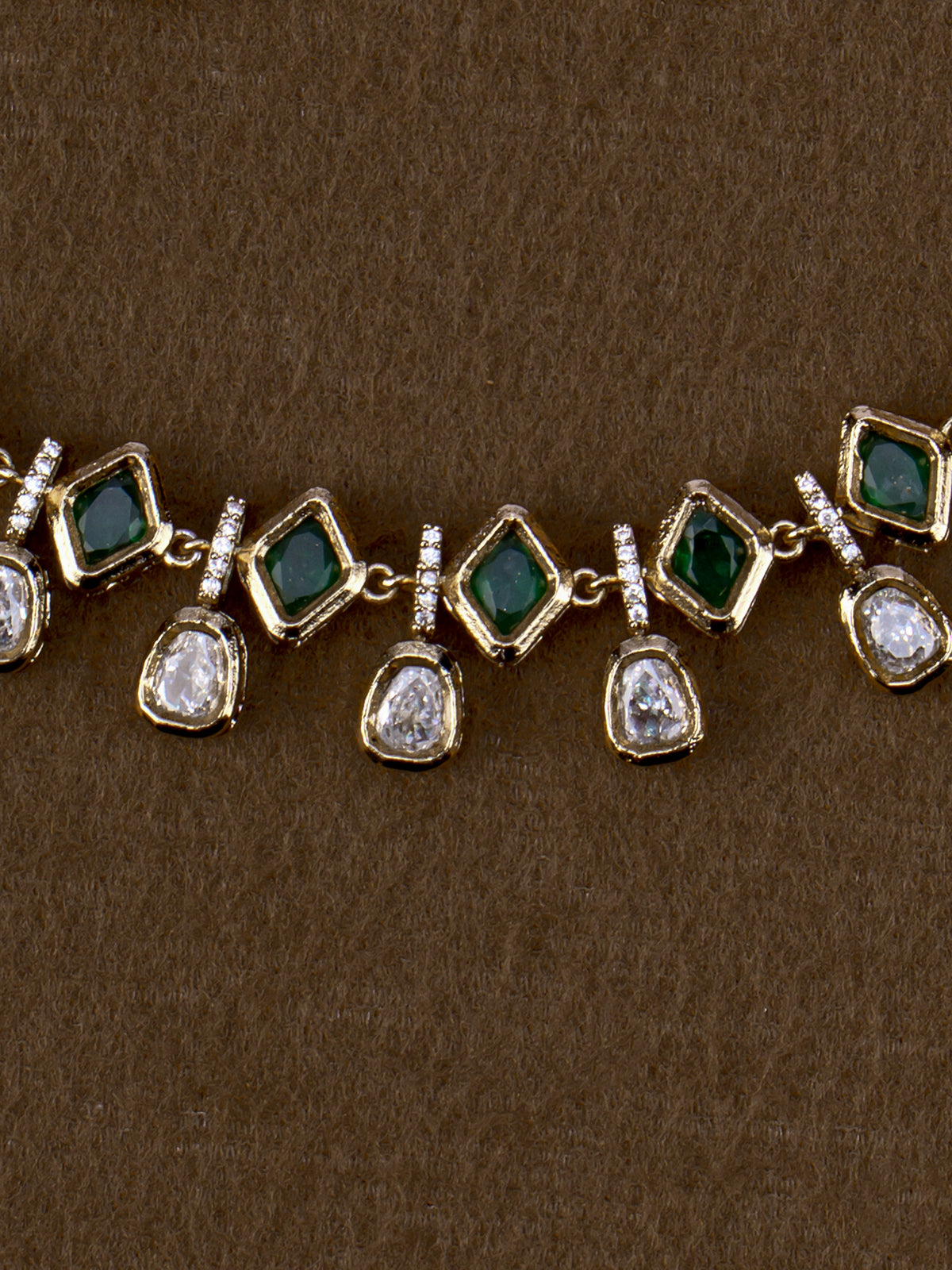 Haritha Polki Necklace Set