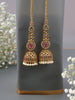 AD Jhumkas with mattal