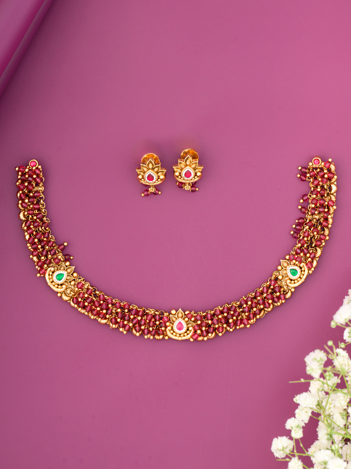Midhilima Beaded Necklace