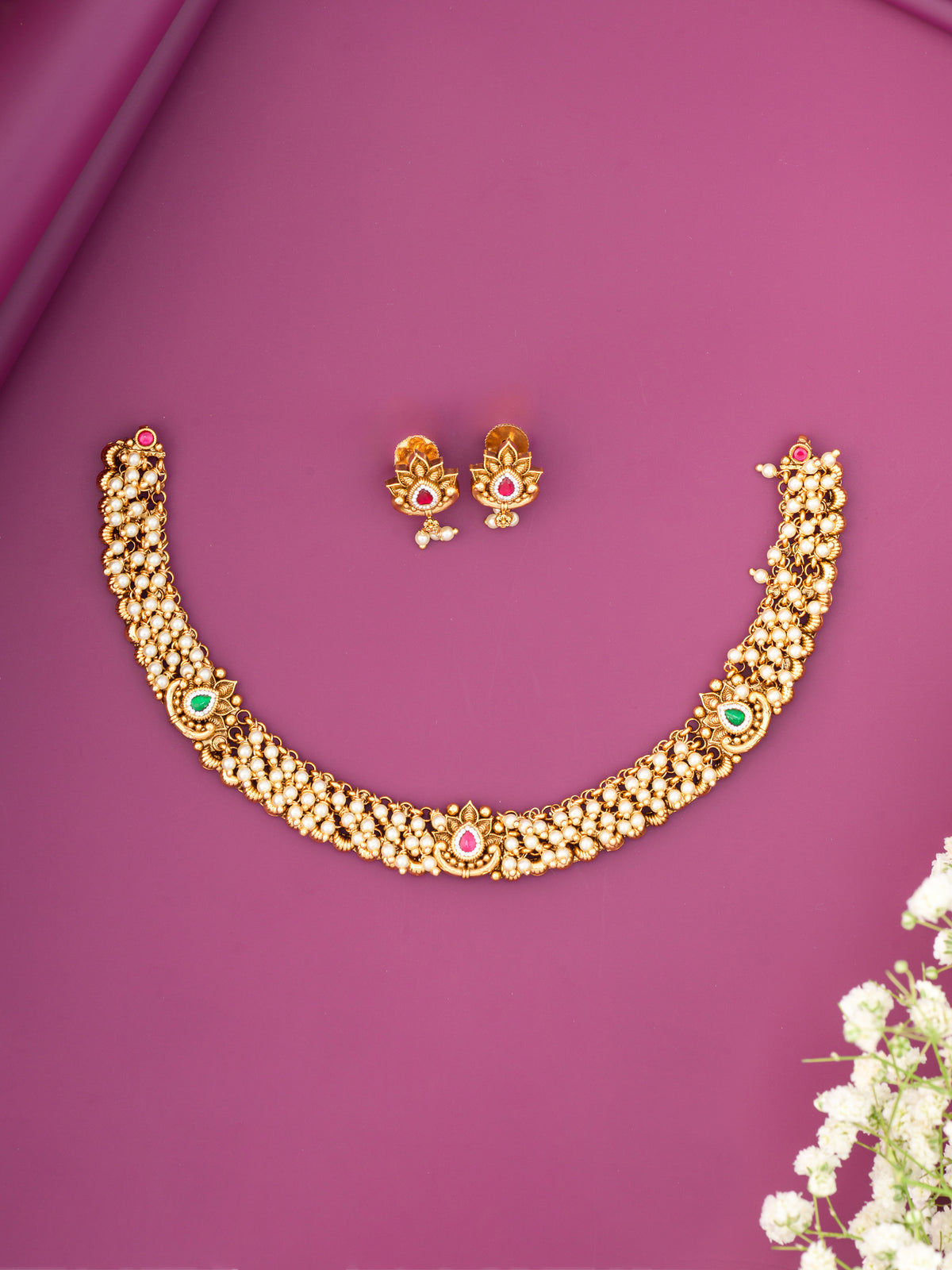 Midhilima Beaded Necklace
