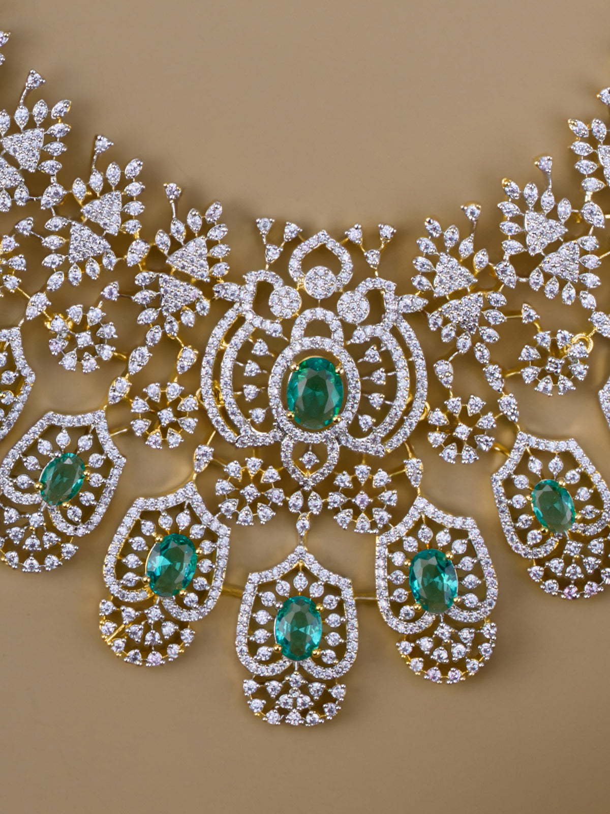 Lillia Diamond Haaram Set