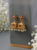 Mangalyam Meenakari Jhumkas