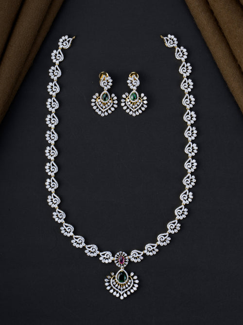 Kalka AD Long Necklace Set