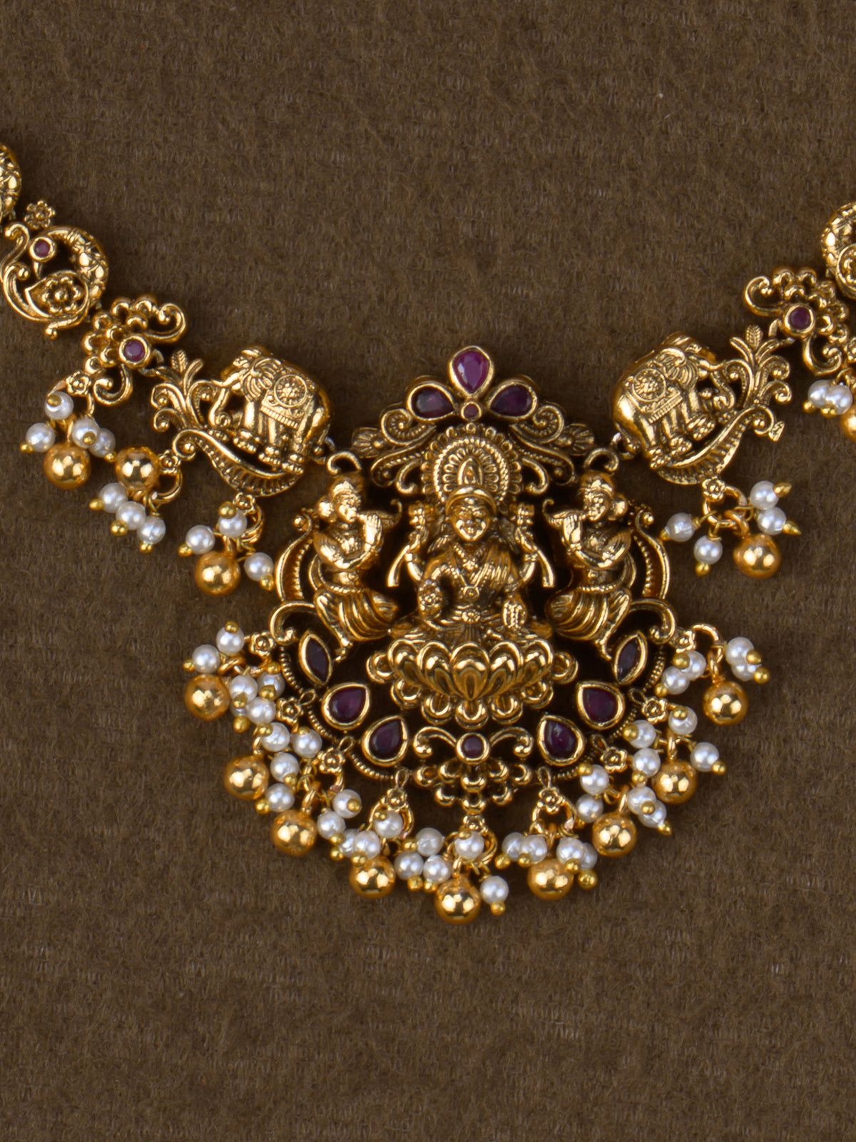 Vaibhavi Lakshmi Necklace Set