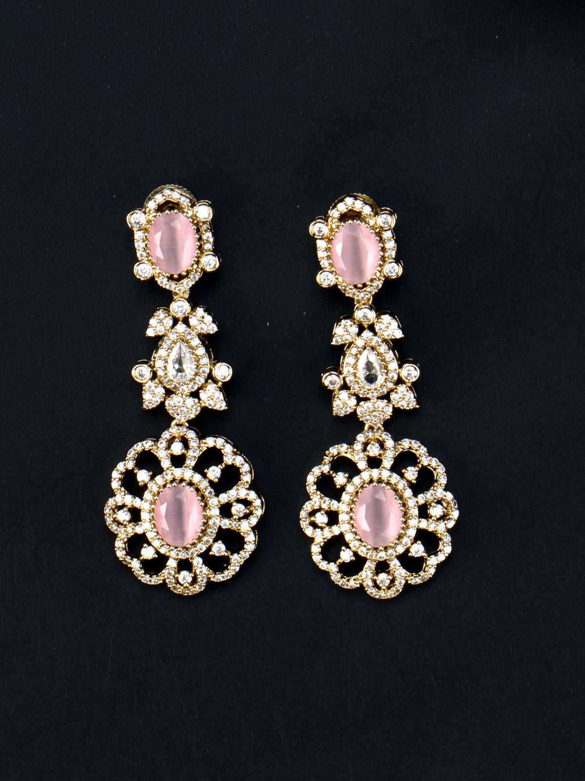 Roselle Victorian Double Layer Necklace