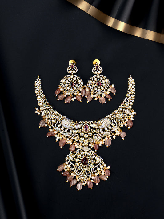 Aarinya Peacock Necklace