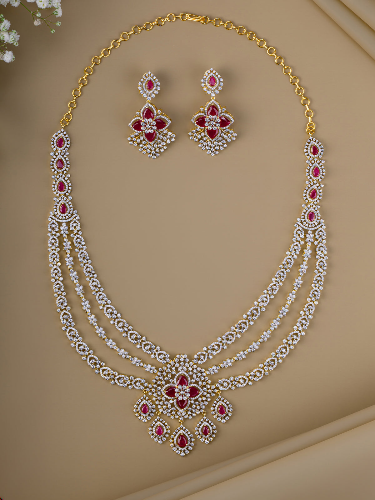 Suthaarika Diamond Mid Haaram