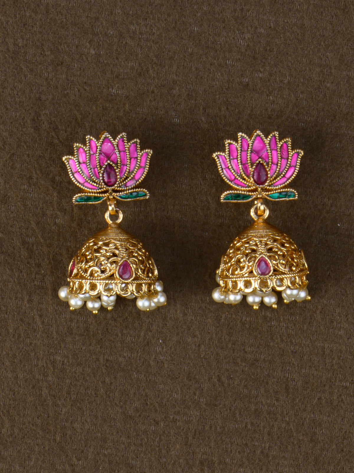 Kamala Gaja Manga Haaram - jhumkas