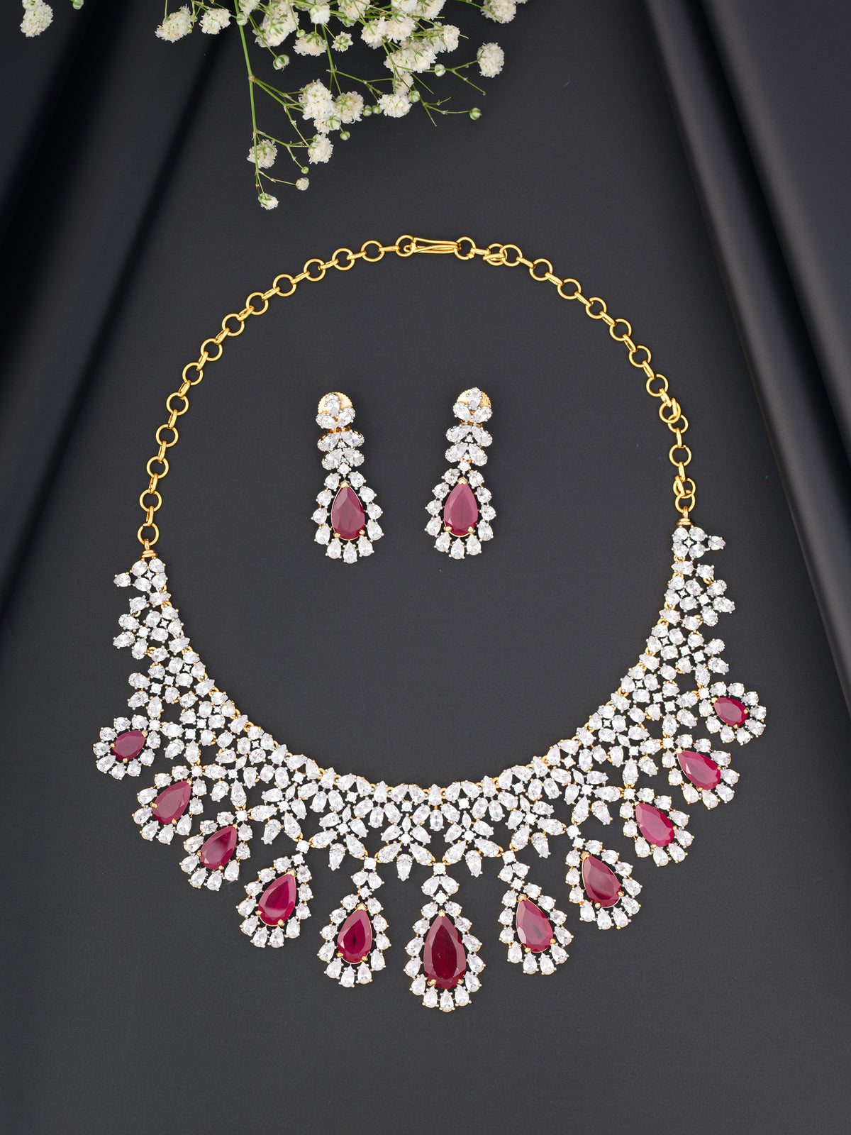 Aidha Diamond Necklace