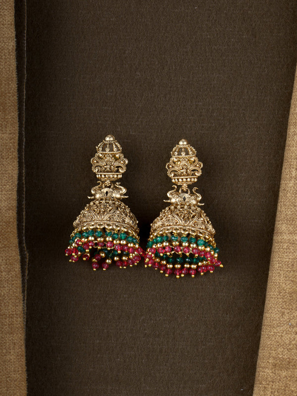 Kovil Temple Jhumkas