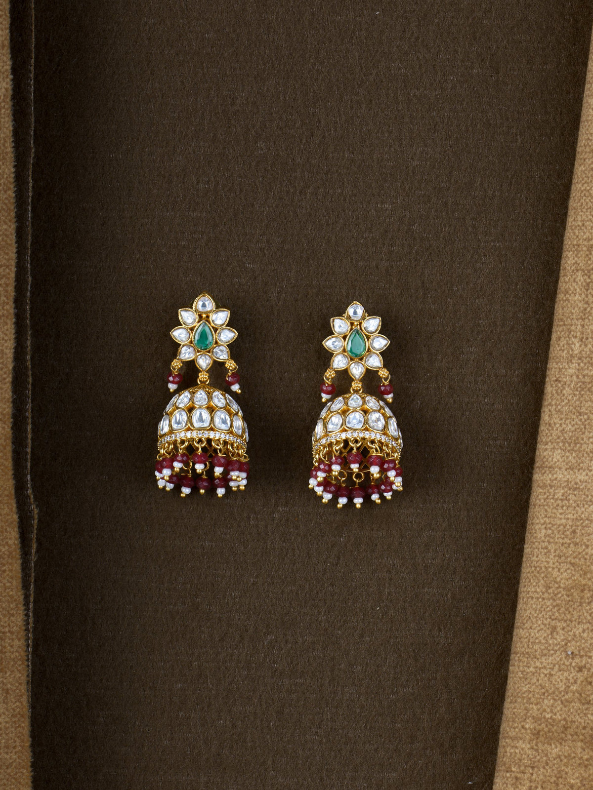 Noor Kundan Jhumkas
