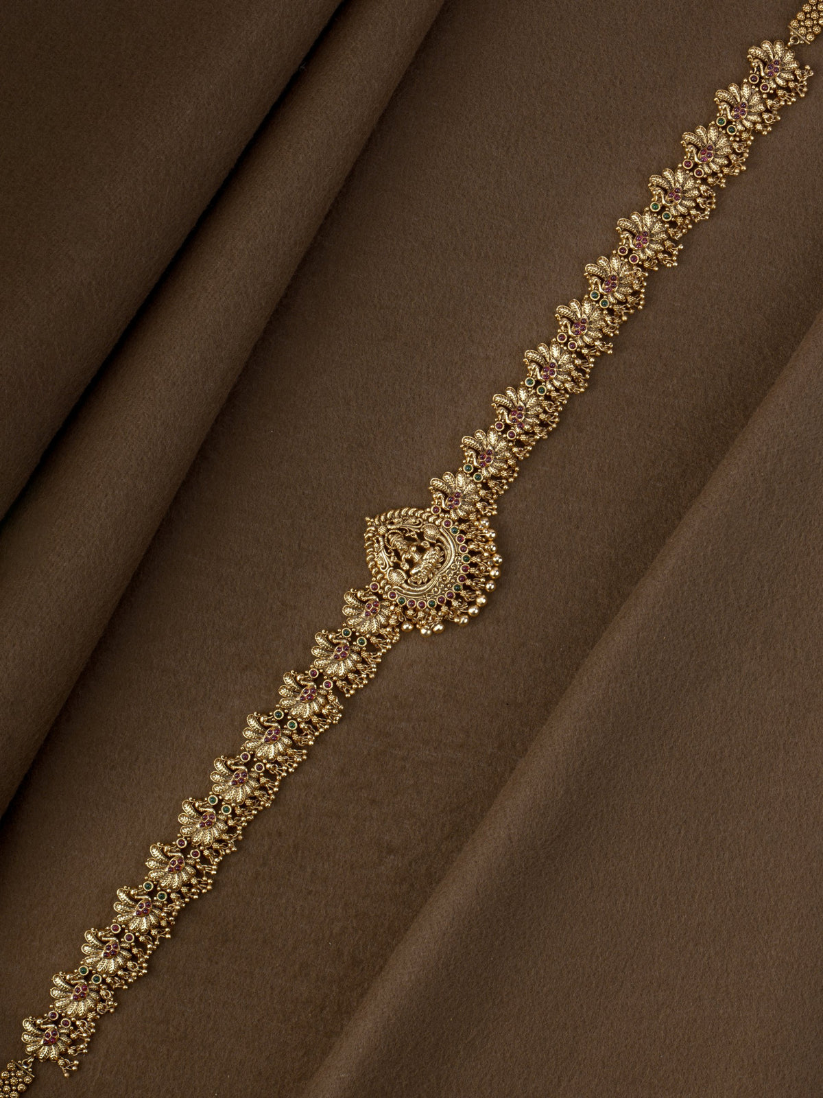 Nritya Lakshmi Peacock Hip Belt