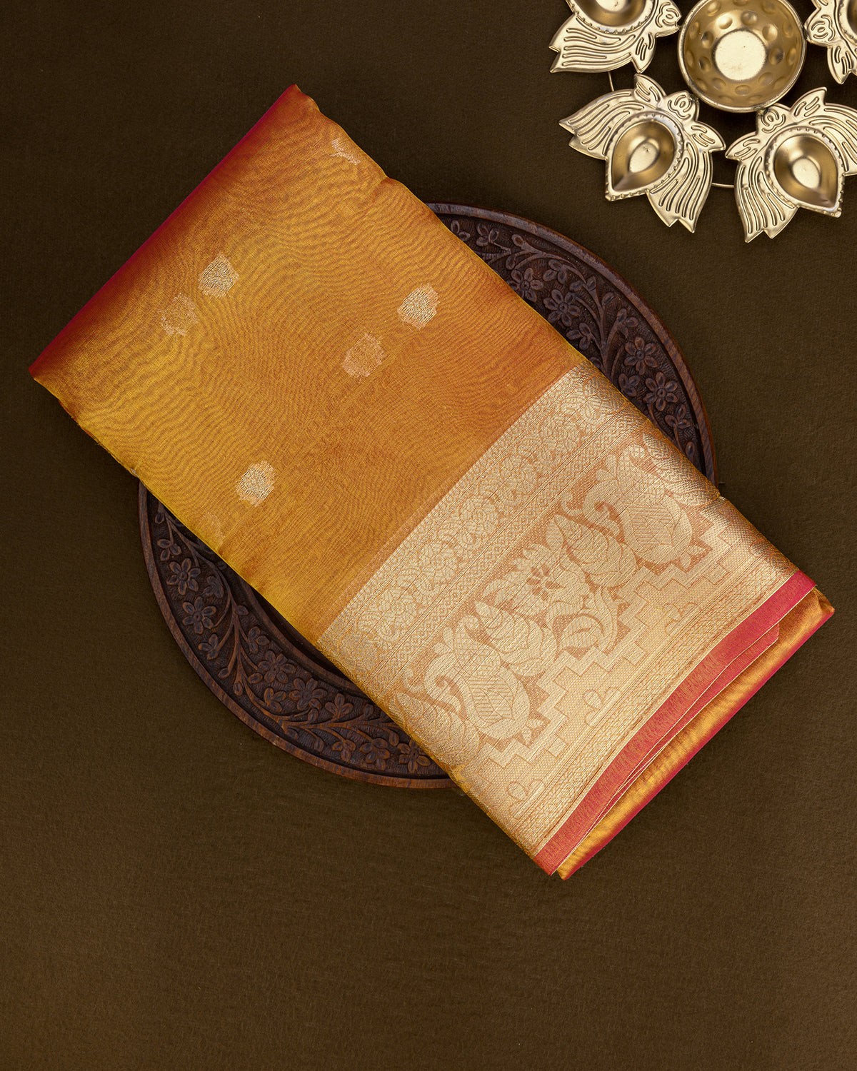 Tissue Organza Silk Saree v1.0