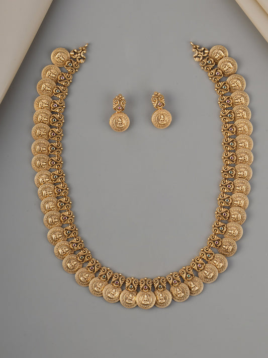 Vaibhava Lakshmi Kaashu Haaram Set - full set